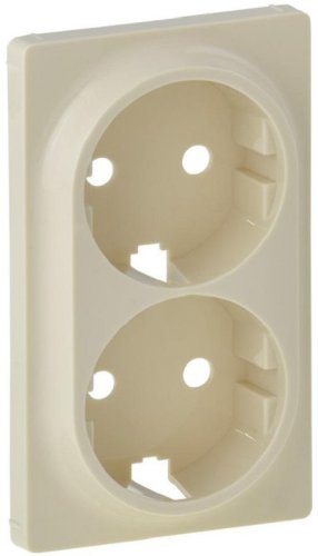 Лицевая панель Legrand Valena Life для 1-м. 2-мод. розетки 220В слоновая кость картинка